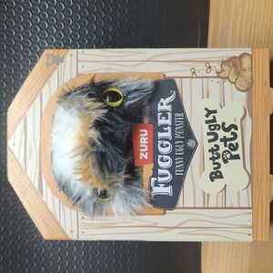 Fuggler Butt Ugly Pets Cheezee Calico Cat Fur Funny Monsters 9" Zuru Plush